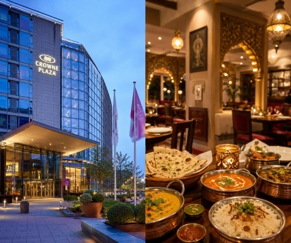 Crowne Plaza Amsterdam South To Holi Indian Restaurant